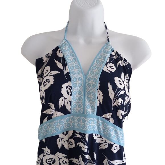 Loft Banded Waist Halter Dress - Picture 3 of 9